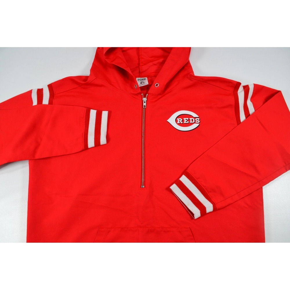 Victoria's Secret Cincinnati Reds Love Pink  1/4 Zip Pullover Jacket Womens‎ S - Picture 10 of 16